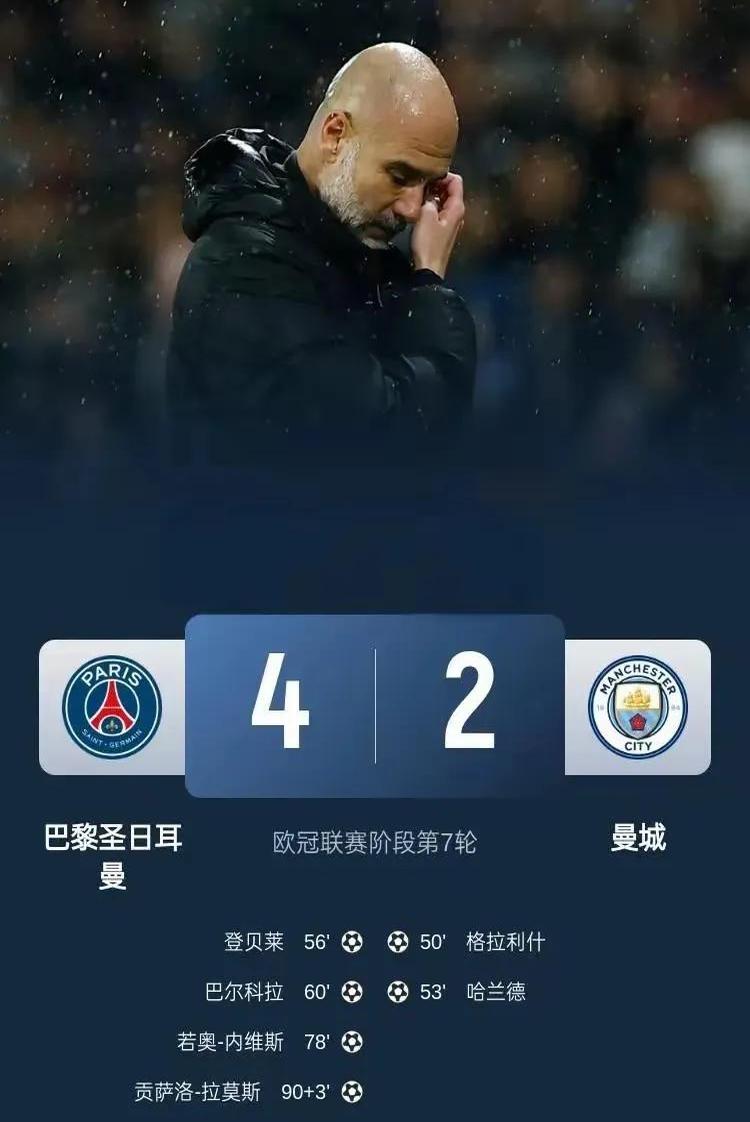 关于曼联主场惨败，欧冠梦碎止步八强的信息
